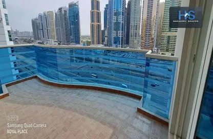 شقة - غرفة نوم - 2 حمامات للايجار في برج كاسكيد - دبي مارينا - دبي