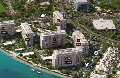 Apartment - 2 Bedrooms - 3 Bathrooms for sale in Yas Riva Residences - Yas Island - Abu Dhabi