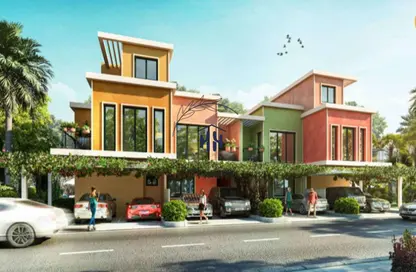 Townhouse - 3 Bedrooms - 4 Bathrooms for sale in Portofino - Damac Lagoons - Dubai