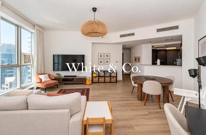 Apartment - 2 - 2 for rent in The Torch - Dubai Marina - Dubai
