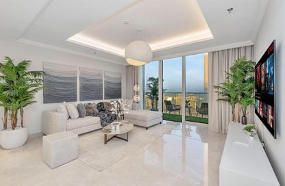 Apartment - 1 Bedroom - 1 Bathroom for rent in Palace Beach Residence - EMAAR Beachfront - Dubai Harbour - Dubai