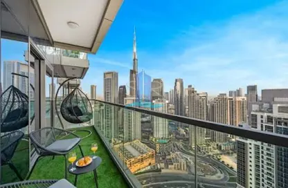 Apartment - 2 Bedrooms - 3 Bathrooms for rent in Paramount Tower Hotel  and  Residences - Business Bay - Dubai