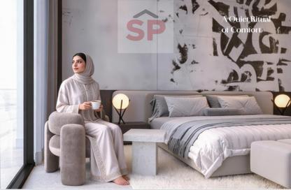 Apartment - 1 Bedroom - 2 Bathrooms for sale in Al Ghaf Tower - Al Khan - Sharjah Apartment - 1 Bedroom - 2 Bathrooms for sale in Al Ghaf Tower - Al Khan - Sharjah
