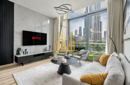 Apartment - 1 Bedroom - 2 Bathrooms for rent in Burj Vista 1 - Burj Vista - Downtown Dubai - Dubai
