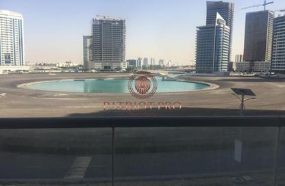 Apartment - 1 Bedroom - 1 Bathroom for rent in Hub Canal 1 - Hub Golf View Apartments - Dubai Sports City - Dubai