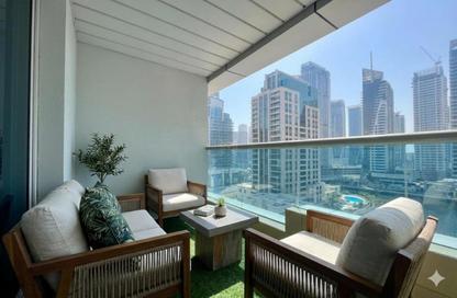 Apartment - 1 Bedroom - 1 Bathroom for rent in Marina Diamond 3 - Marina Diamonds - Dubai Marina - Dubai