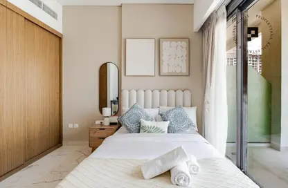 Apartment - Studio - 1 Bathroom for rent in Azizi Riviera 65 - AZIZI Riviera - Meydan One - Meydan - Dubai