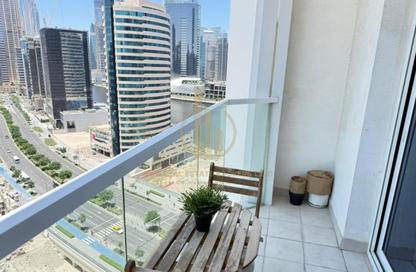 Apartment - Studio - 1 Bathroom for rent in AG Tower - Business Bay - Dubai