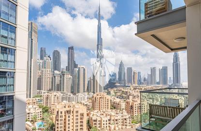 Apartment - 1 Bedroom - 2 Bathrooms for rent in Bellevue Tower 2 - Bellevue Towers - Downtown Dubai - Dubai