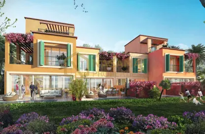 Townhouse - 4 Bedrooms - 4 Bathrooms for sale in Nice - Damac Lagoons - Dubai