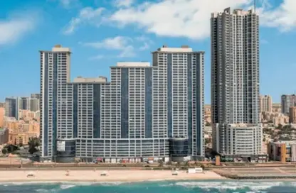 Apartment - 2 Bedrooms - 4 Bathrooms for sale in Ajman Corniche Residences - Ajman Corniche Road - Ajman