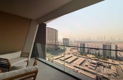Apartment - 2 - 3 for sale in Binghatti Ghost - Dubai Healthcare City 2 - Al Jaddaf - Dubai Apartment - 2 - 3 for sale in Binghatti Ghost - Dubai Healthcare City 2 - Al Jaddaf - Dubai