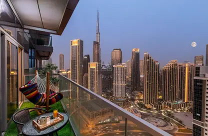 Apartment - 2 Bedrooms - 2 Bathrooms for rent in Paramount Tower Hotel  and  Residences - Business Bay - Dubai