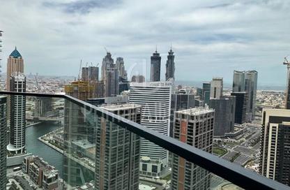Apartment - Studio - 1 Bathroom for rent in Peninsula Three - Peninsula - Business Bay - Dubai