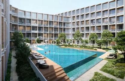 Apartment - 1 - 2 for sale in Binghatti Hillcrest - Arjan - Dubai