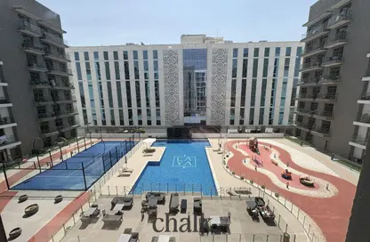 Apartment - 1 Bedroom - 2 Bathrooms for rent in Laya Heights - Dubai Studio City - Dubai