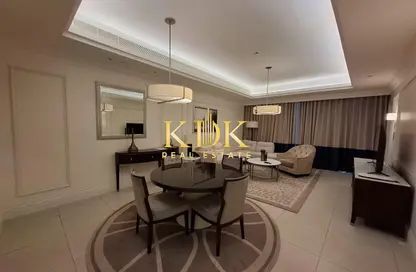 شقة - غرفة نوم - 2 حمامات للايجار في جادة كمبينسكي - وسط مدينة دبي - دبي