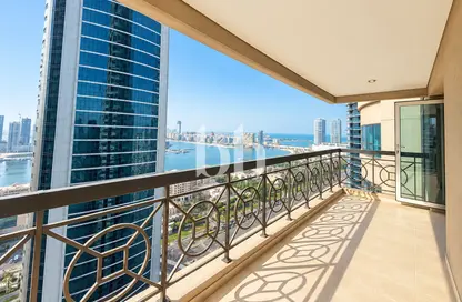 Apartment - 3 Bedrooms - 5 Bathrooms for rent in Al Seef Tower - Dubai Marina - Dubai