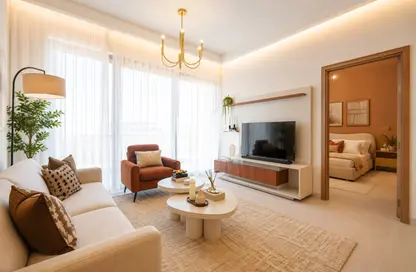 Apartment - 1 Bedroom - 2 Bathrooms for rent in The Roof Residence - Nad Al Sheba Gardens - Nad Al Sheba 1 - Nad Al Sheba - Dubai
