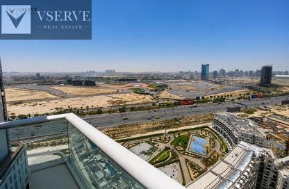 Apartment - Studio - 1 Bathroom for rent in Miraclz Tower by Danube - Arjan - Dubai