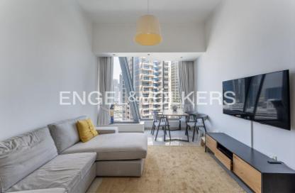 Apartment - 1 Bedroom - 2 Bathrooms for rent in Silverene Tower B - Silverene - Dubai Marina - Dubai