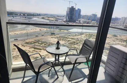 Apartment - Studio - 1 Bathroom for rent in Wavez Residence - Liwan - Dubai Land - Dubai