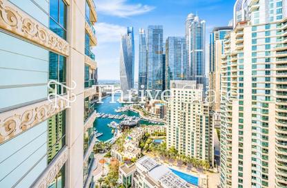 Apartment - 3 - 4 for rent in Al Mesk Tower - Dubai Marina Towers - Dubai Marina - Dubai