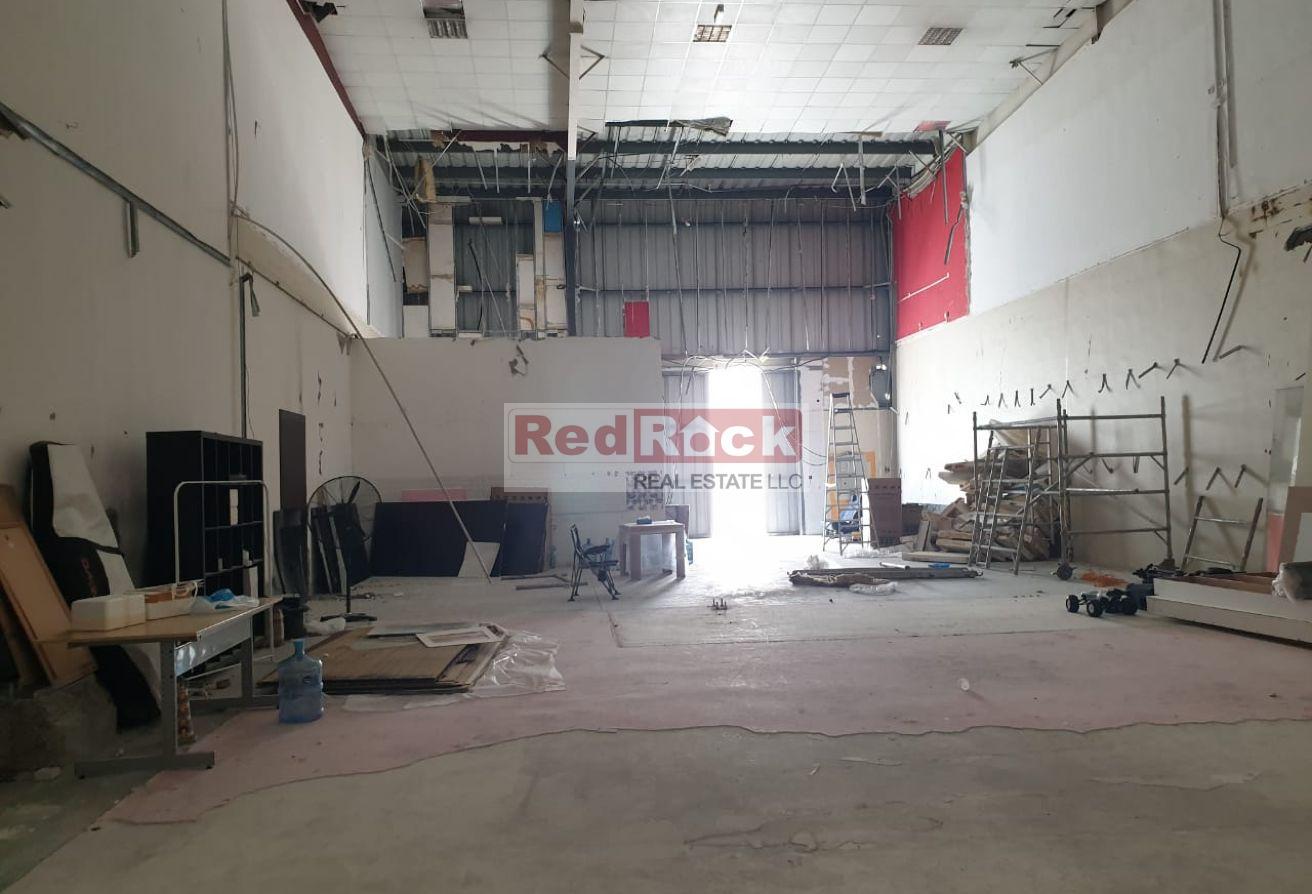 6200 Sqft Warehouse in Al Quoz 4 with 33KW