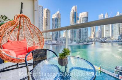 Apartment - 1 Bedroom - 2 Bathrooms for rent in Marina View Tower B - Marina View - Dubai Marina - Dubai Apartment - 1 Bedroom - 2 Bathrooms for rent in Marina View Tower B - Marina View - Dubai Marina - Dubai
