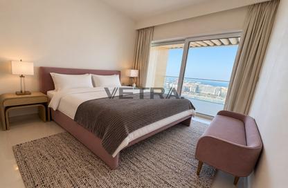 Apartment - 3 - 4 for rent in Grand Bleu Tower 2 - Grand Bleu - Emaar Beachfront - Dubai Harbour - Dubai
