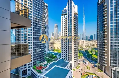 Apartment - Studio - 1 Bathroom for rent in Elite Downtown Residence 1 - Elite Downtown Residence - Downtown Dubai - Dubai