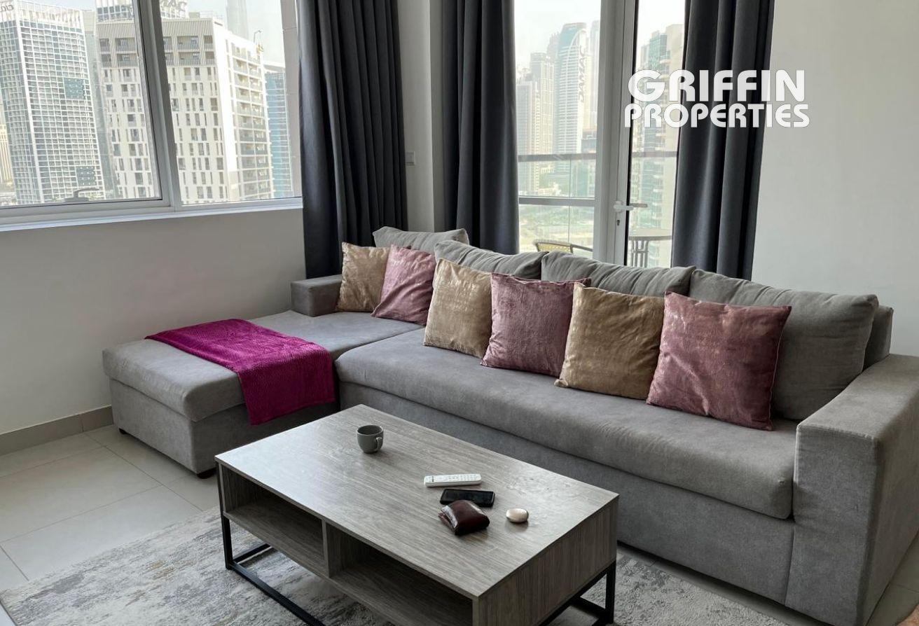 Furnished | Burj View | Luxury living photo 2