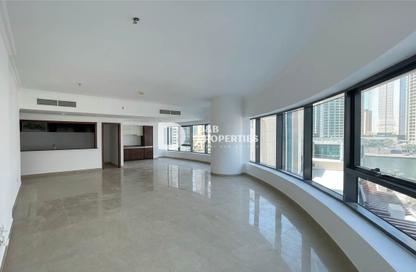 Apartment - 3 Bedrooms - 4 Bathrooms for rent in Time Place Tower - Dubai Marina - Dubai