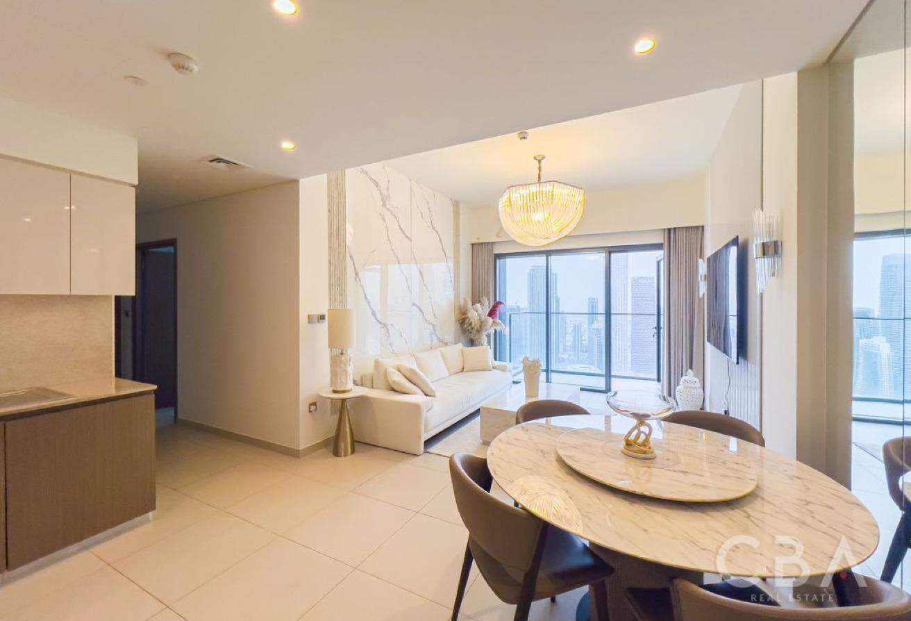 Full Burj Khalifa View | Furnished | High Floor photo 6