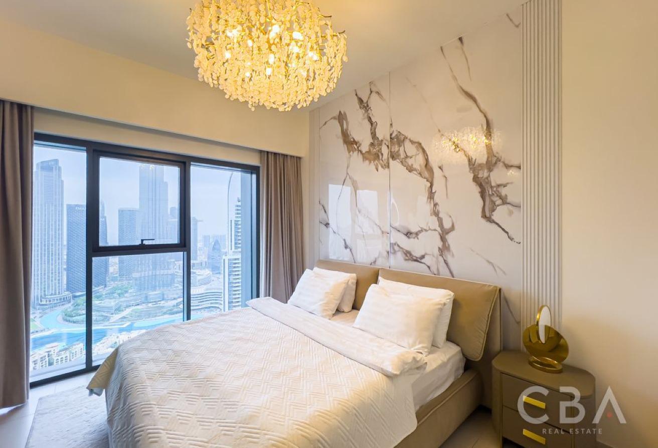 Full Burj Khalifa View | Furnished | High Floor photo 12