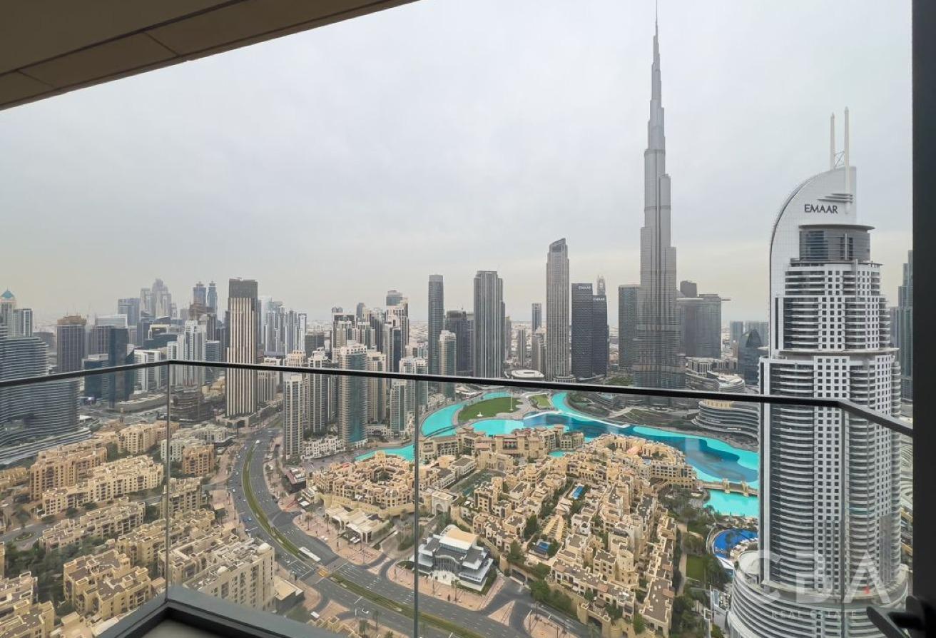 Full Burj Khalifa View | Furnished | High Floor photo 2
