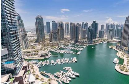 Apartment - 1 Bedroom - 2 Bathrooms for rent in Damac Heights - Dubai Marina - Dubai