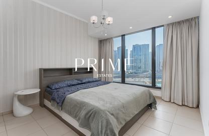Apartment - 1 Bedroom - 2 Bathrooms for rent in Silverene Tower B - Silverene - Dubai Marina - Dubai