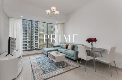 Apartment - 1 Bedroom - 2 Bathrooms for rent in Silverene Tower B - Silverene - Dubai Marina - Dubai