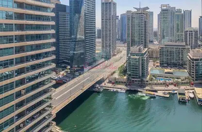 شقة - غرفة نوم - 1 حمام للايجار في السحاب 1 - السحاب - دبي مارينا - دبي