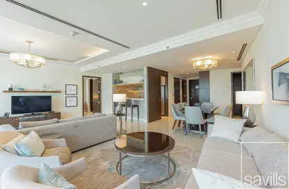 شقة - 3 غرف نوم - 4 حمامات للايجار في العنوان رزيدنس فاونتن فيوز 1 - العنوان رزيدنس فاونتن فيوز - وسط مدينة دبي - دبي