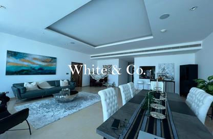 Apartment - 3 Bedrooms - 4 Bathrooms for rent in Oceana Caribbean - Oceana - Palm Jumeirah - Dubai