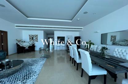 Apartment - 3 Bedrooms - 4 Bathrooms for rent in Oceana Caribbean - Oceana - Palm Jumeirah - Dubai