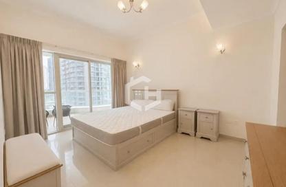 Apartment - 3 Bedrooms - 3 Bathrooms for rent in The Zen Tower - Dubai Marina - Dubai