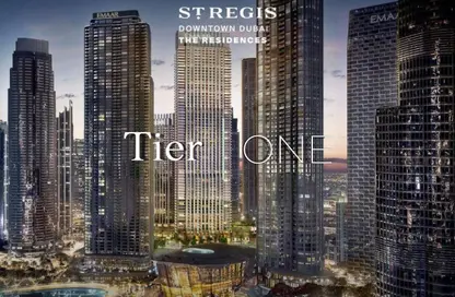 Apartment - 1 Bedroom - 1 Bathroom for sale in The St. Regis Residences - Tower 1 - St Regis The Residences - Burj Khalifa Area - Downtown Dubai - Dubai