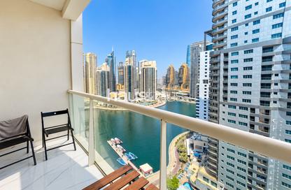Apartment - Studio - 1 for rent in Marina View Tower A - Marina View - Dubai Marina - Dubai Apartment - Studio - 1 for rent in Marina View Tower A - Marina View - Dubai Marina - Dubai