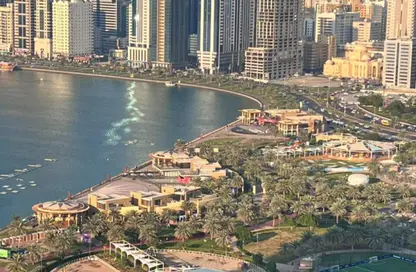 Apartment - 2 Bedrooms - 4 Bathrooms for rent in Ali Mousa Tower 1 - Al Majaz 2 - Al Majaz - Sharjah