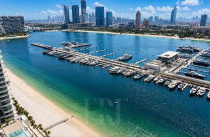 شقة - 3 - 3 للايجار في برج Marina Vista 1 - مارينا فيستا - إعمار بيتشفرونت - دبي هاربور - دبي