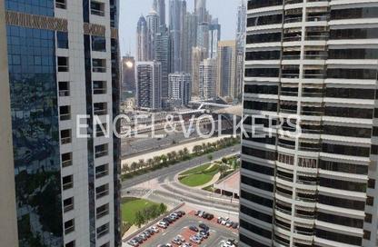 شقة - غرفة نوم - 1 حمام للايجار في بوابة دبي الجديدة 1 - (JLT) مجمع Q - أبراج بحيرات الجميرا - دبي