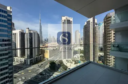 شقة - 1 حمام للايجار في ماركيز سكوير تاور - الخليج التجاري - دبي